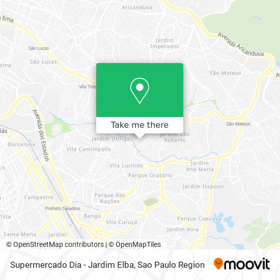 Supermercado Dia - Jardim Elba map