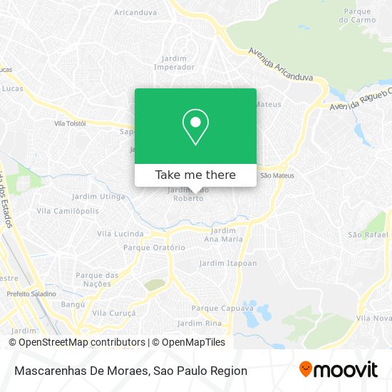 Mascarenhas De Moraes map