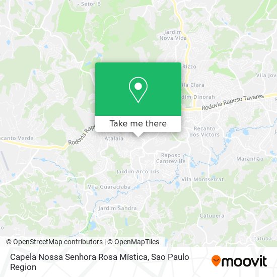 Capela Nossa Senhora Rosa Mística map