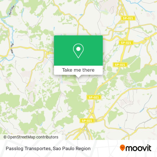 Passlog Transportes map