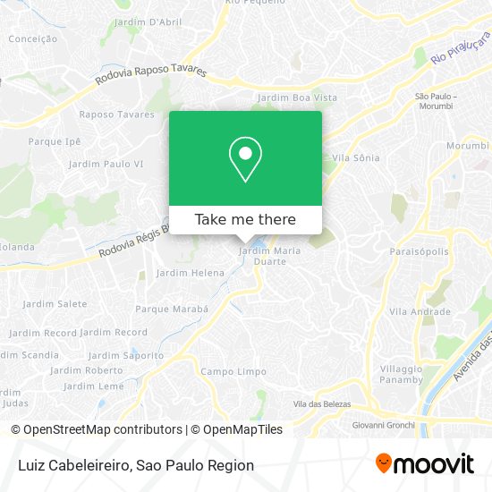 Luiz Cabeleireiro map