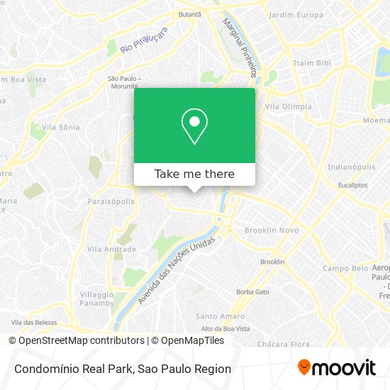 Condomínio Real Park map