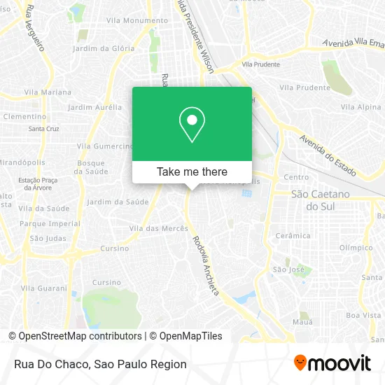Rua Do Chaco map