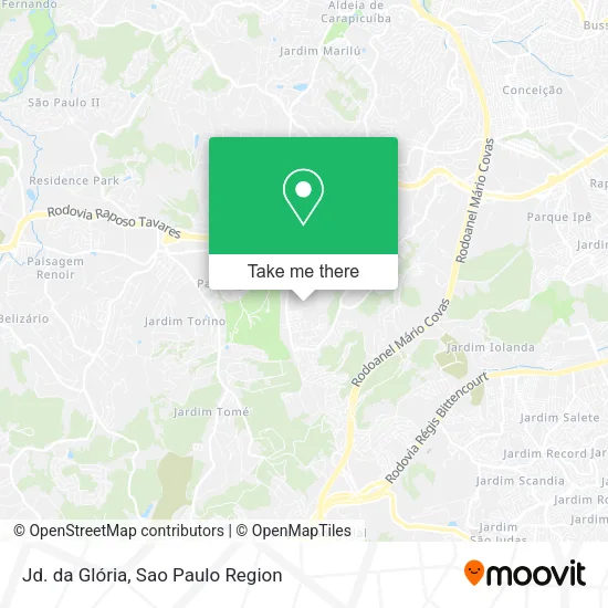 Jd. da Glória map