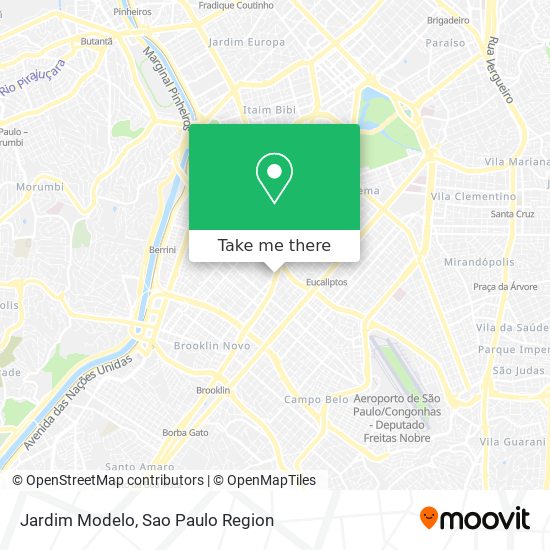 Jardim Modelo map