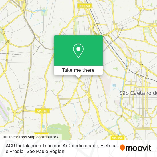 ACR Instalações Técnicas Ar Condicionado, Eletrica e Predial map