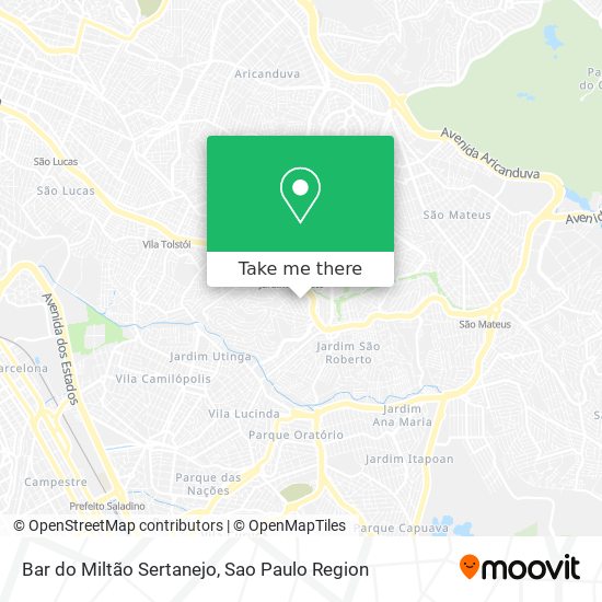 Bar do Miltão Sertanejo map