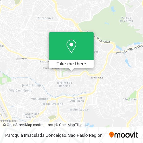 Paróquia Imaculada Conceição map