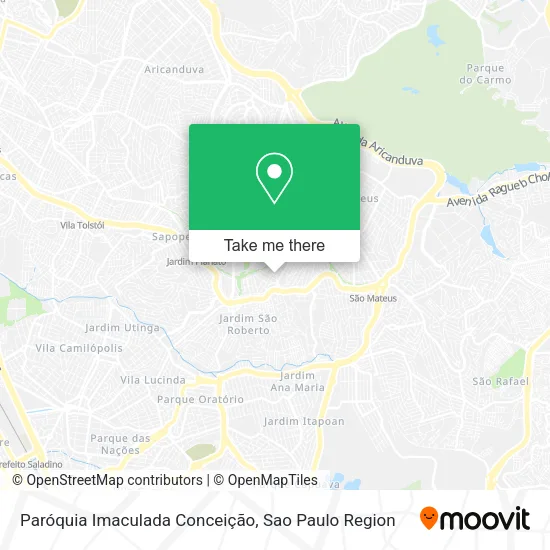 Paróquia Imaculada Conceição map