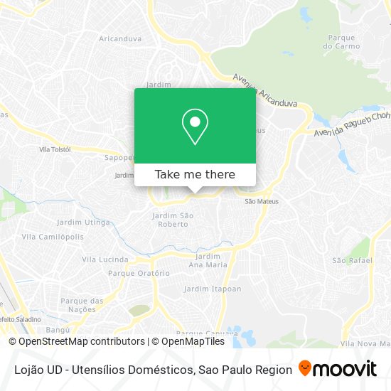 Lojão UD - Utensílios Domésticos map