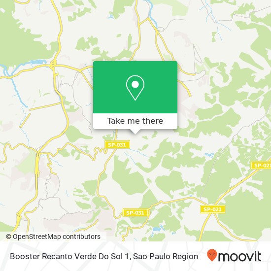 Booster Recanto Verde Do Sol 1 map