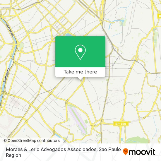 Mapa Moraes & Lerio Advogados Associoados