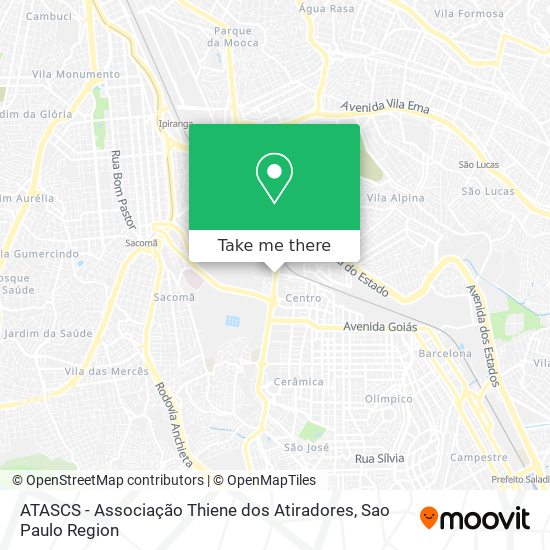 ATASCS - Associação Thiene dos Atiradores map