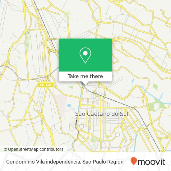 Condomínio Vila independência map