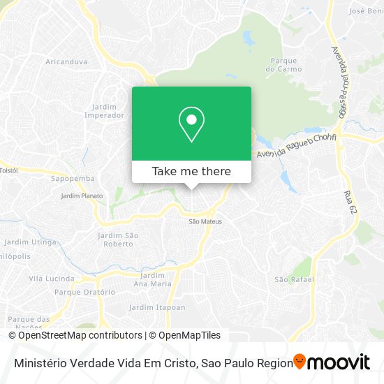 Ministério Verdade Vida Em Cristo map