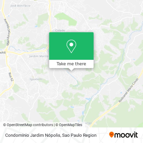 Condomínio Jardim Nópolis map