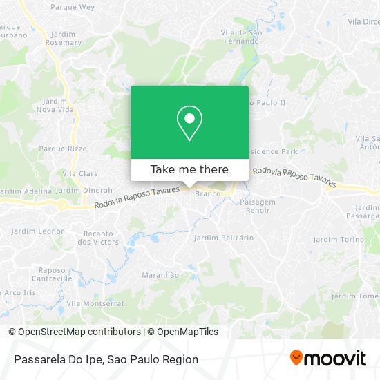 Passarela Do Ipe map