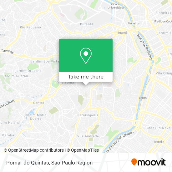 Pomar do Quintas map