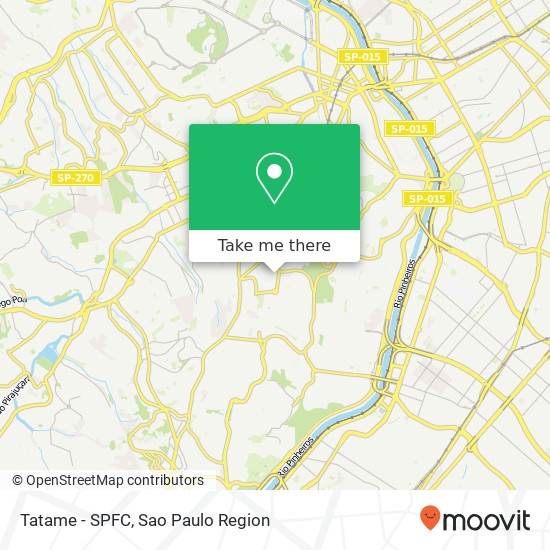 Mapa Tatame - SPFC