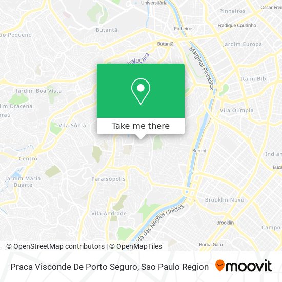 Praca Visconde De Porto Seguro map