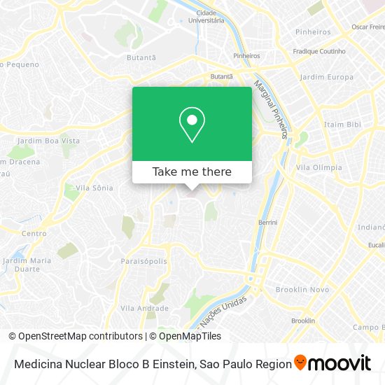 Medicina Nuclear Bloco B Einstein map