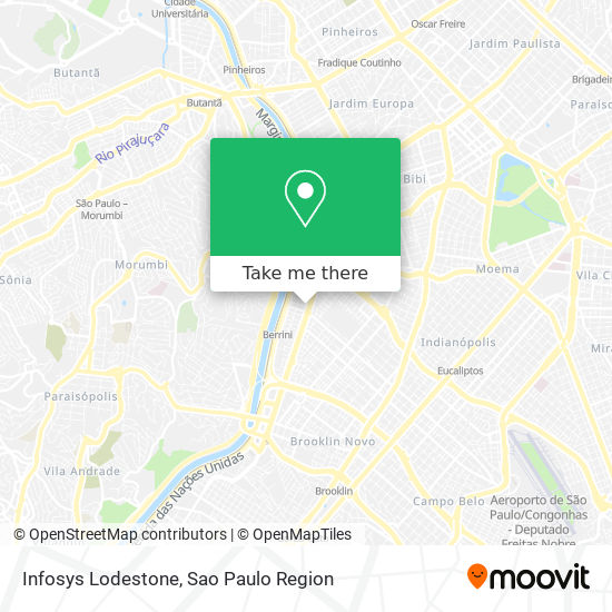 Infosys Lodestone map