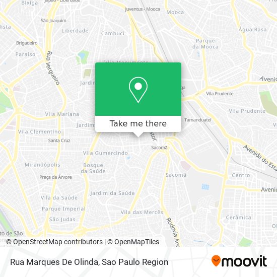 Mapa Rua Marques De Olinda