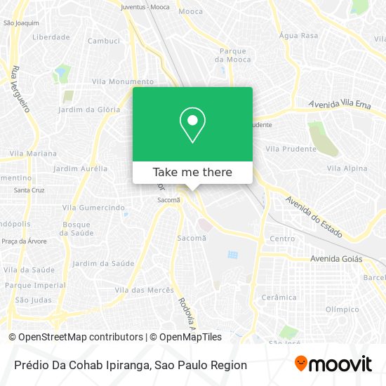 Prédio Da Cohab Ipiranga map