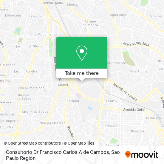 Consultorio Dr Francisco Carlos A de Campos map