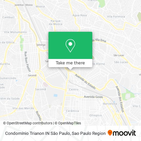 Condomínio Trianon IN São Paulo map