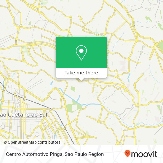 Mapa Centro Automotivo Pinga