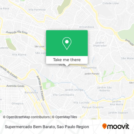 Supermercado Bem Barato map