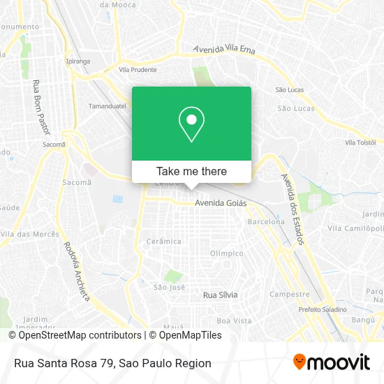 Rua Santa Rosa 79 map