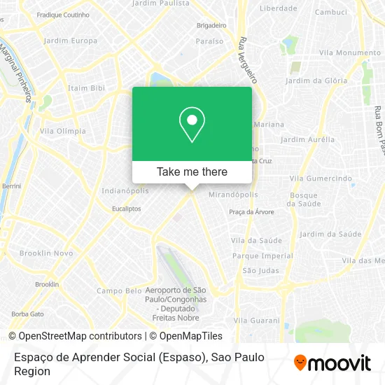 Espaço de Aprender Social (Espaso) map