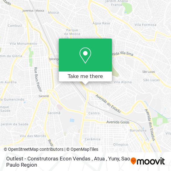Outlest - Construtoras Econ Vendas , Atua , Yuny map