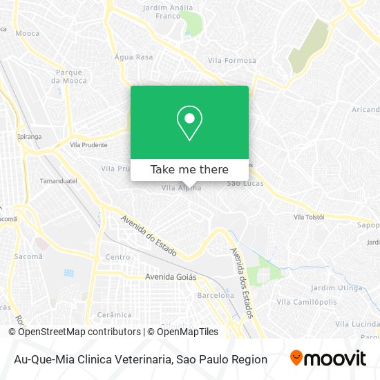 Au-Que-Mia Clinica Veterinaria map