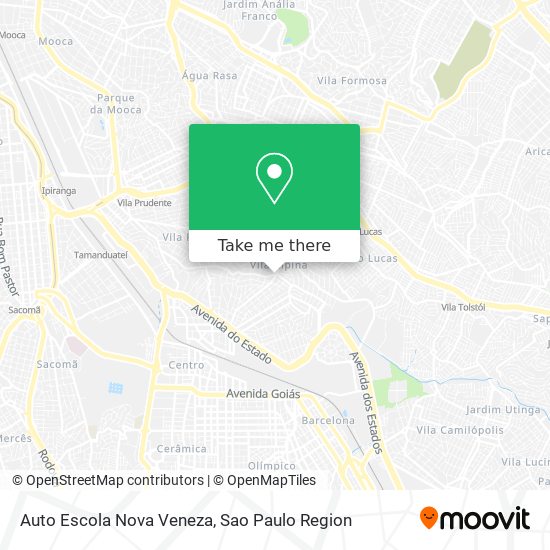 Auto Escola Nova Veneza map