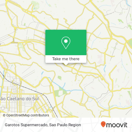 Garotos Supermercado map