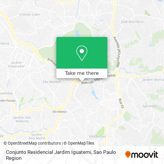 Conjunto Residencial Jardim Iguatemi map