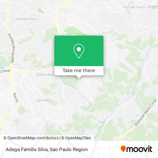 Mapa Adega Familia Silva