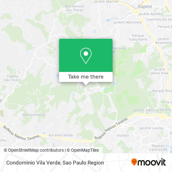 Condominio Vila Verde map