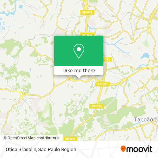 Ótica Brasolin map