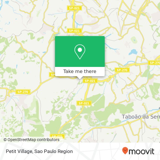 Petit Village map