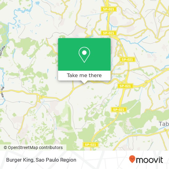 Burger King map