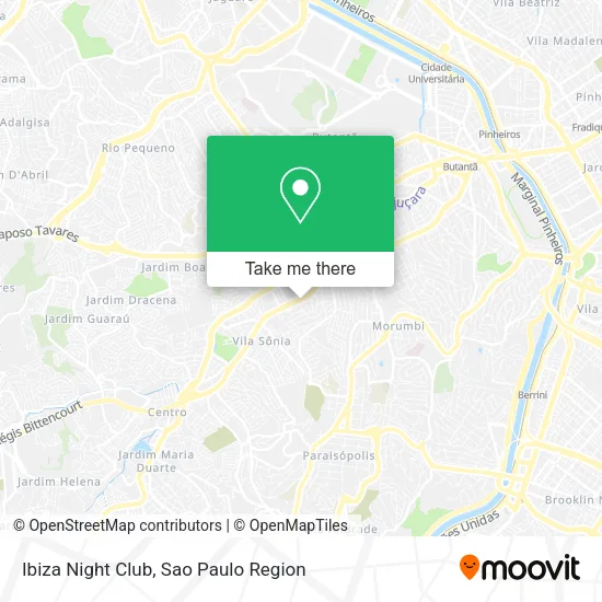 Ibiza Night Club map