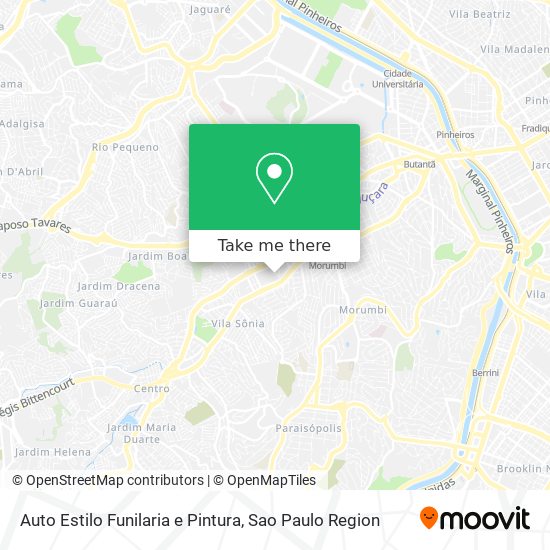 Auto Estilo Funilaria e Pintura map