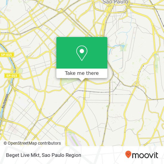 Beget Live Mkt map