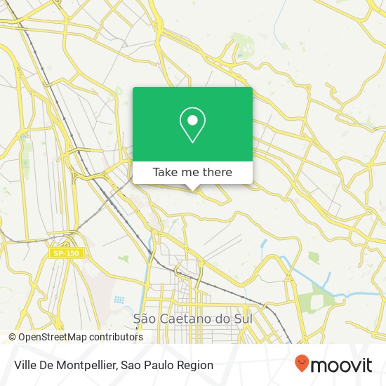 Ville De Montpellier map