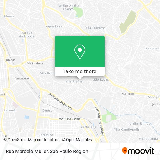 Mapa Rua Marcelo Müller