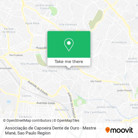 Associação de Capoeira Dente de Ouro - Mestre Mané map